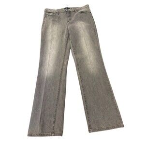 Lauren Ralph Lauren Gray Straight Leg Jeans Size 14